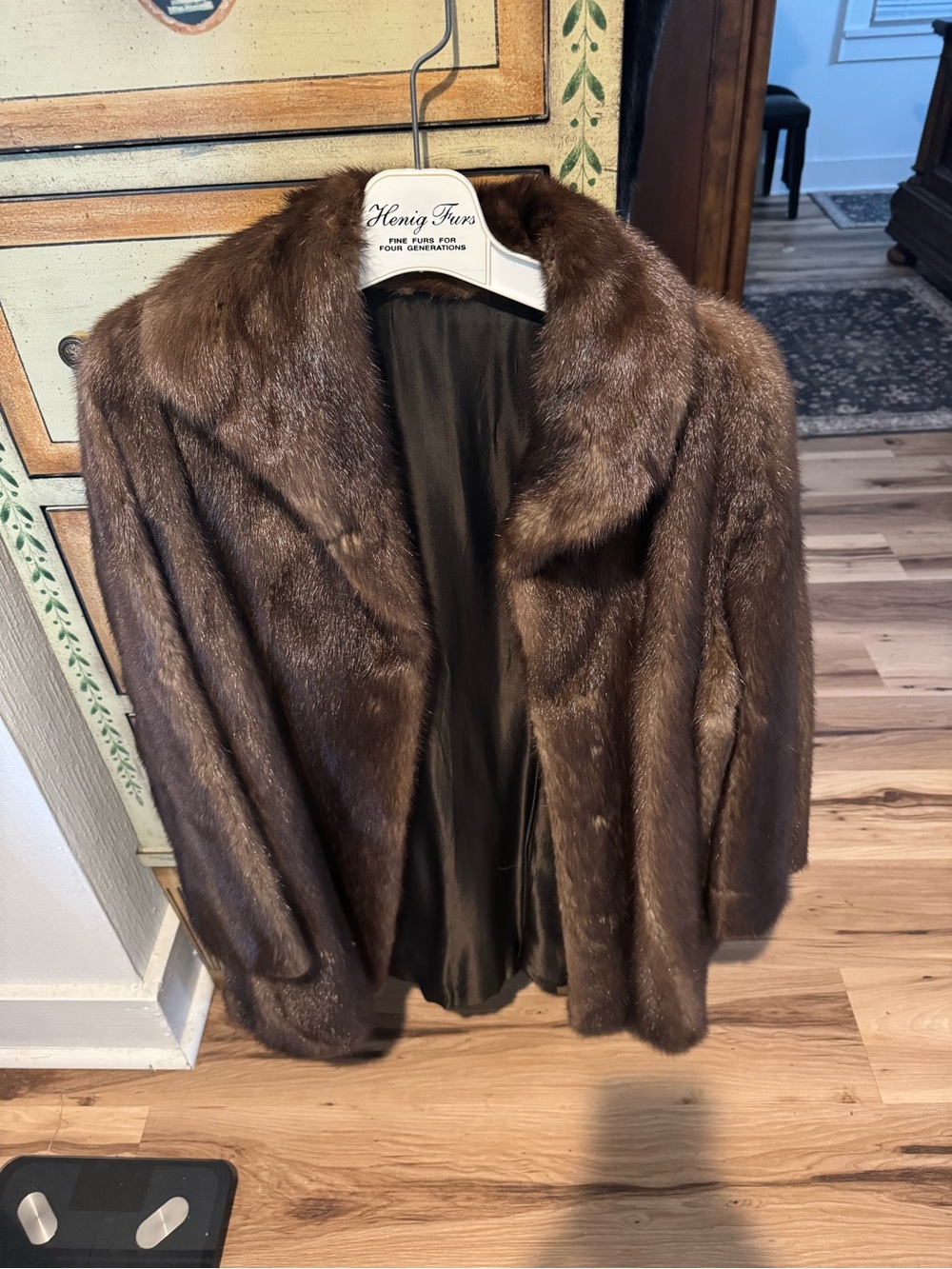 Women's Brown Mink Coat